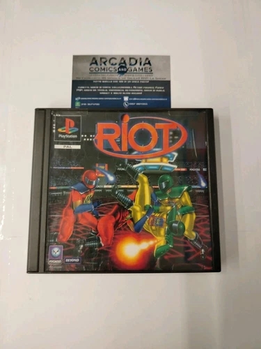Riot PlayStation 1 PS1 Senza Manuale